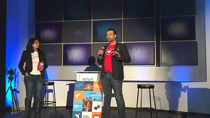 Presenting C2M to HackDFW students